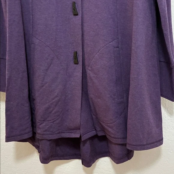 Soft Surroundings Purple Topper - Picture 9 of 11